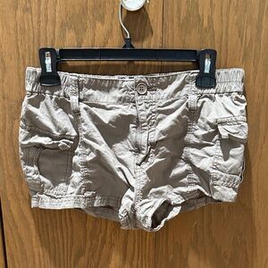 BDG Women's Olive Cargo Shorts